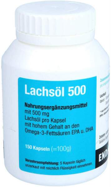 Lachsöl 500 Weichkapseln 150 Stück