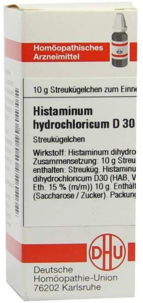 Histaminum Hydrochloricum D30 10 G Globuli