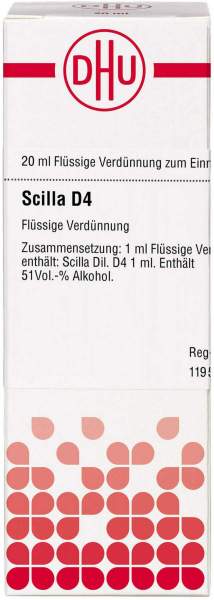 Scilla D 4 Dilution 20 ml