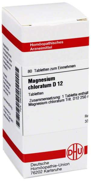 Magnesium Chloratum D 12 80 Tabletten