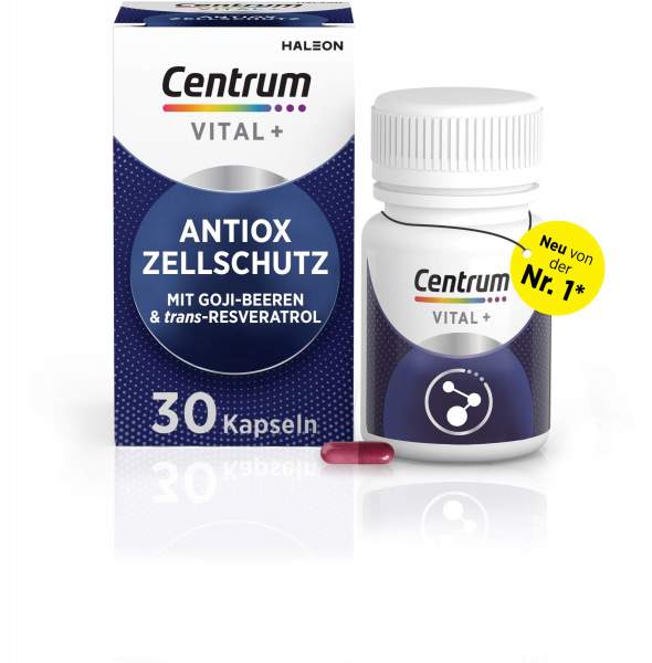 Centrum Vital + Antiox Zellschutz 30 Kapseln