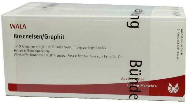 Roseneisen Graphit Ampullen 50 X 1 ml