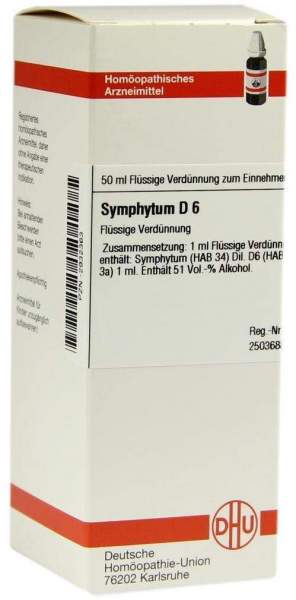 Symphytum D6 Dilution 50 ml Dilution