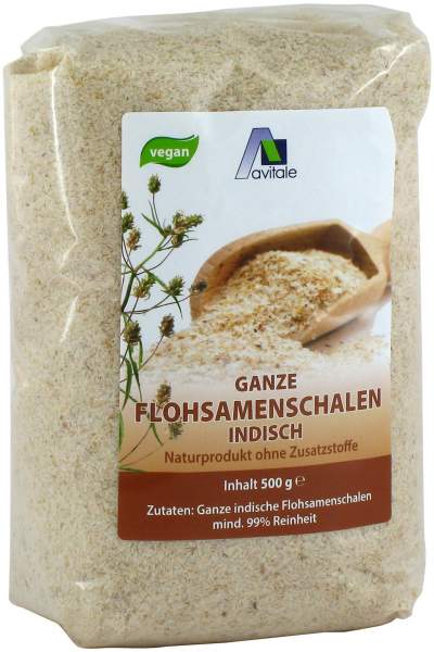 Flohsamenschalen indisch 500 g