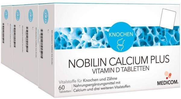 Nobilin Calcium Plus Vitamin D 4 X 60 Tabletten