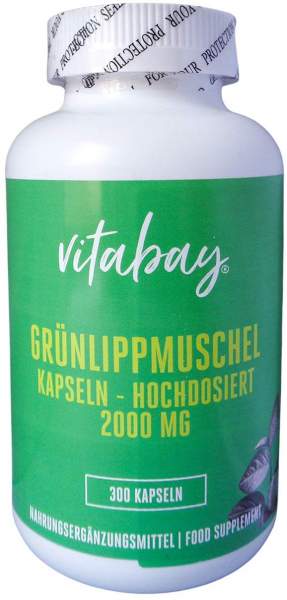 Grünlippmuschel 2000 mg Hochdosiert Kapseln