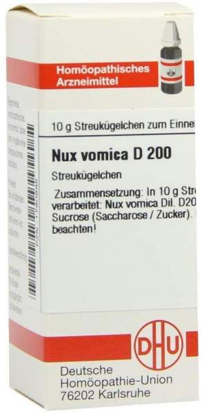 Nux Vomica D200 10 G Globuli