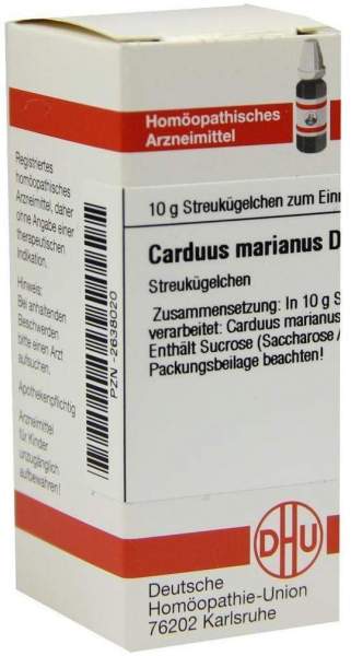 DHU Carduus marianus D6 10 g Globuli