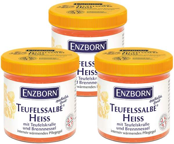 Enzborn Teufelssalbe Heiss 3 x 200 ml