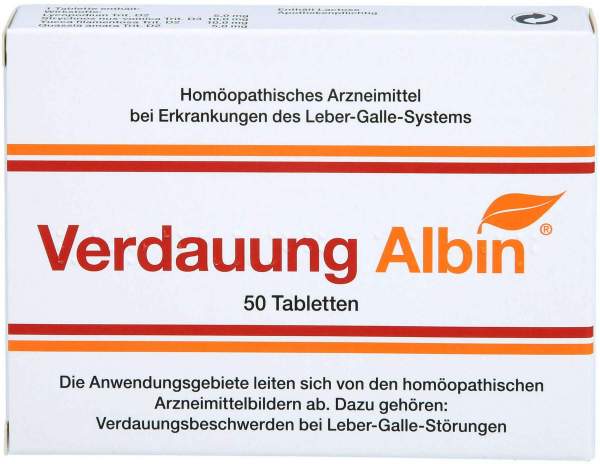 Verdauung Albin Tabletten 50 Stück