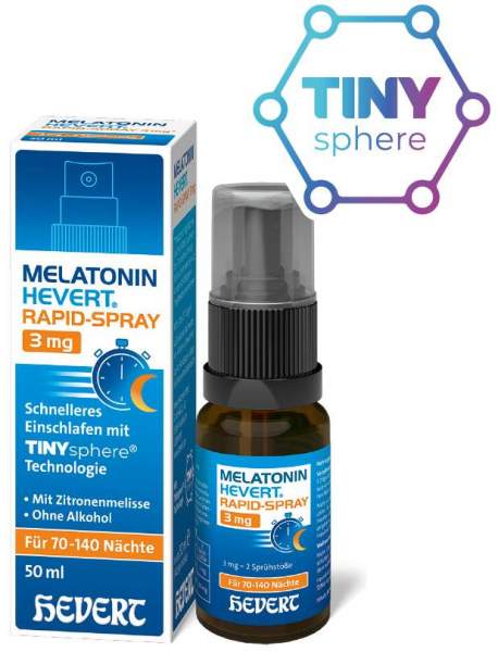 Melatonon Hevert 3 mg Rapid-Spray 50 ml
