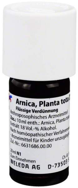 Arnica Planta Tota D 30 Weleda 20 ml Dilution