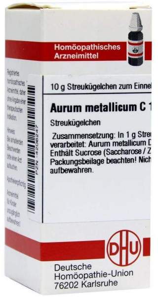 Aurum Metallicum C 1000 Globuli