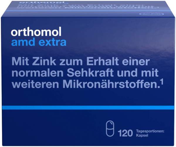 Orthomol AMD extra 120 Tagesportionen