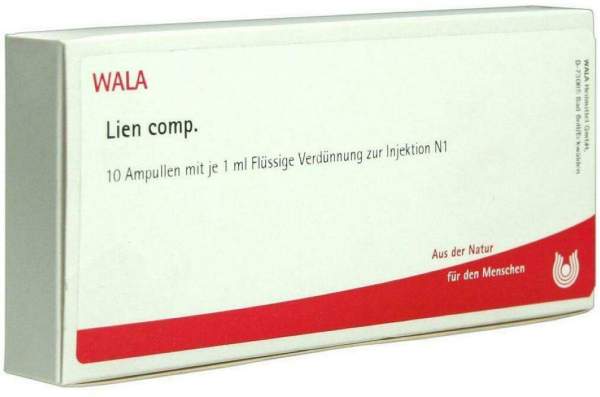 Wala Lien Comp. 10 X 1 ml Ampullen