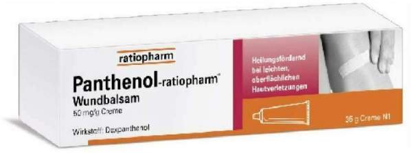 Panthenol Ratiopharm Wundbalsam 35 g Creme