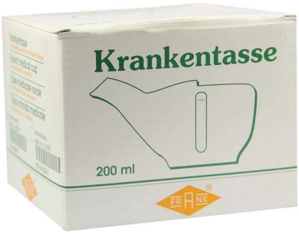 Krankentasse Porzellan Rund Henkel Rechts