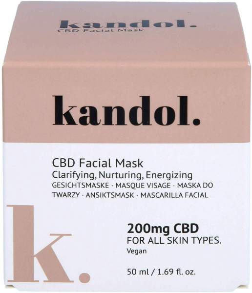 Kandol.CBD facial mask Reinigungsmaske 50 ml