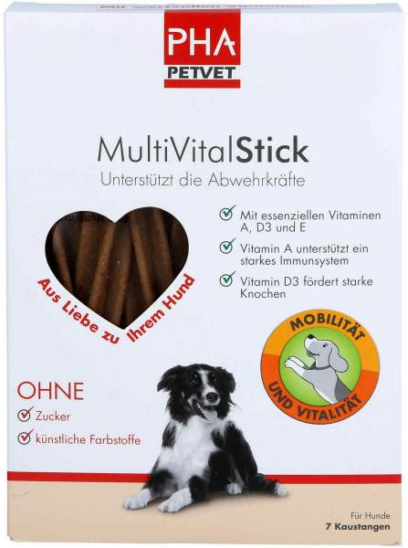 PHA MultiVital Stick für Hunde 7 Stück