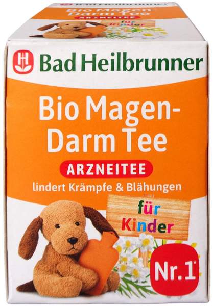 Bad Heilbrunner Bio Magen-Darm Tee F.Kinder Fbtl.