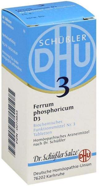 Biochemie Dhu 3 Ferrum Phosphoricum D3 80 Tabletten