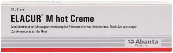 Elacur M Hot Creme 50 g Creme