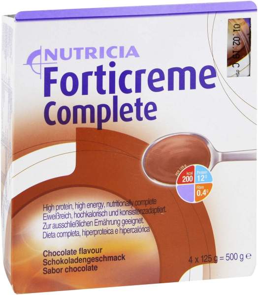 Forticreme Schokoladengeschmack 4 X 125 G