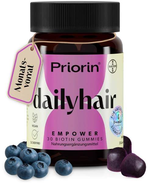 Priorin dailyhair Empower Gummies 30 Stück