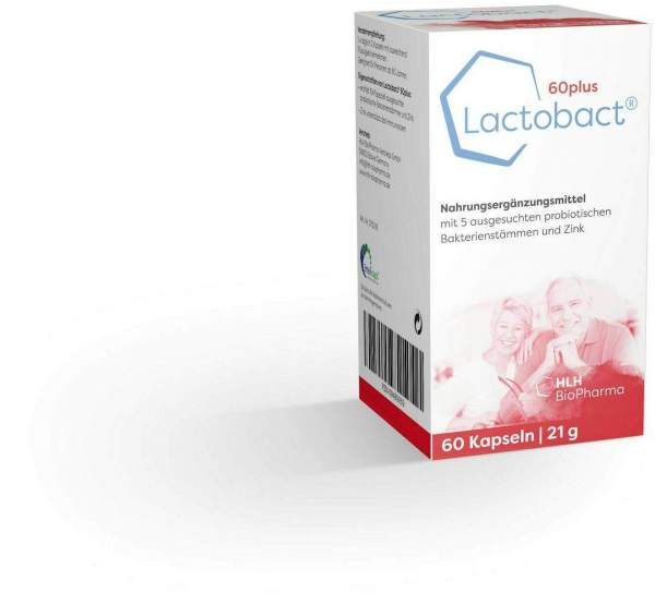 Lactobact 60 Plus Magensaftresistente Kapseln 60...