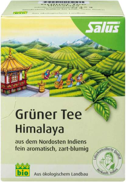 Grüner Tee Himalaya Bio Salus Filterbeutel