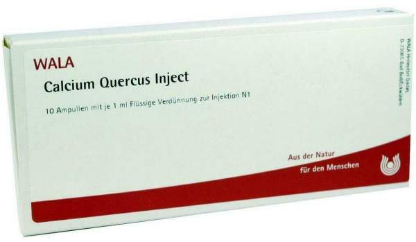 Wala Calcium Quercus Inject 10 X 1 ml Ampullen