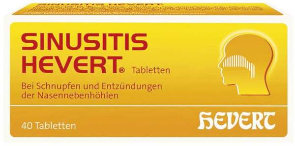 Sinusitis Hevert 40 Tabletten