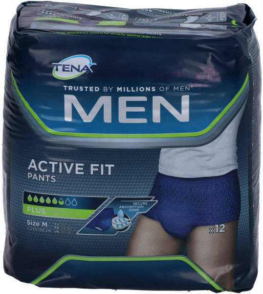 Tena Men Active Fit Pants Plus M 4 X 12 Stück