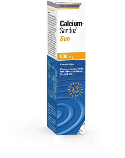 Calcium-Sandoz Sun 20 Brausetabletten
