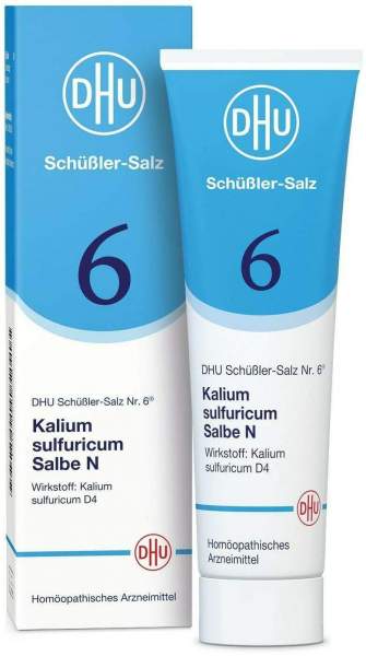 DHU Schüßler-Salz Nr. 6 Kalium sulfuricum N D4 Salbe 50 g