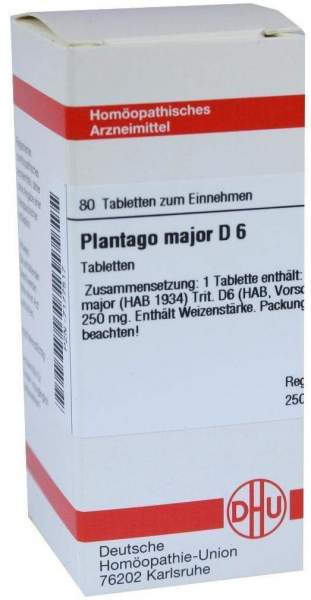 Plantago Major D 6 Tabletten