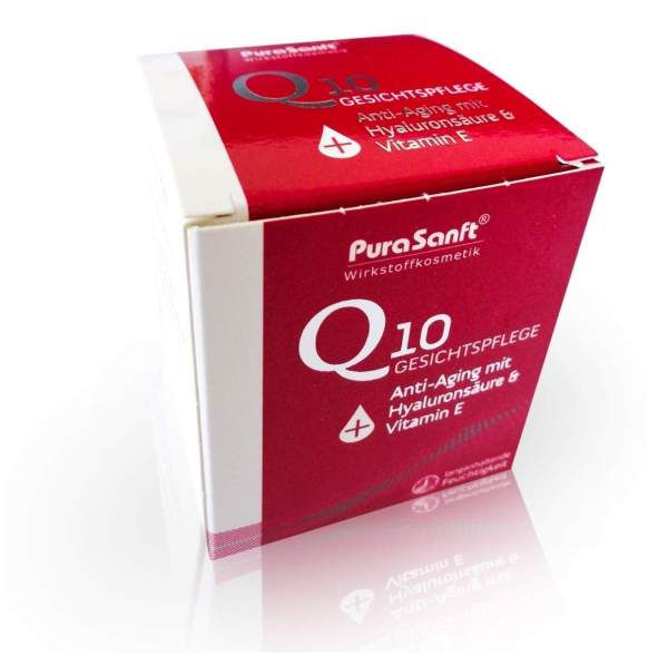 Purasanft Q10 Anti-Aging Gesichtspflege Mit Hyalurons 50 ml Creme