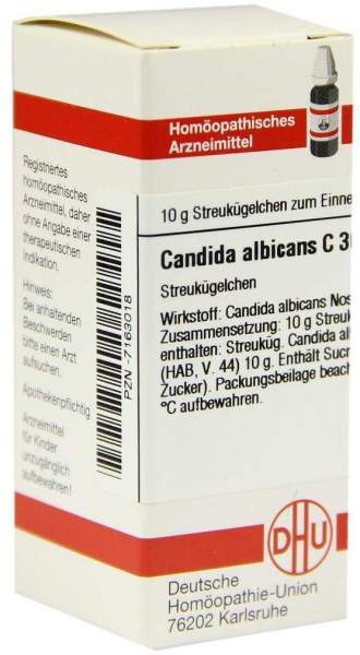 DHU Candida albicans C30 Globuli