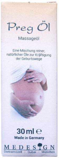 Preg Öl für Damm Massage 30 ml