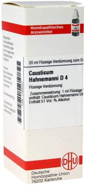 Causticum Hahnemanni D 4 Dilution