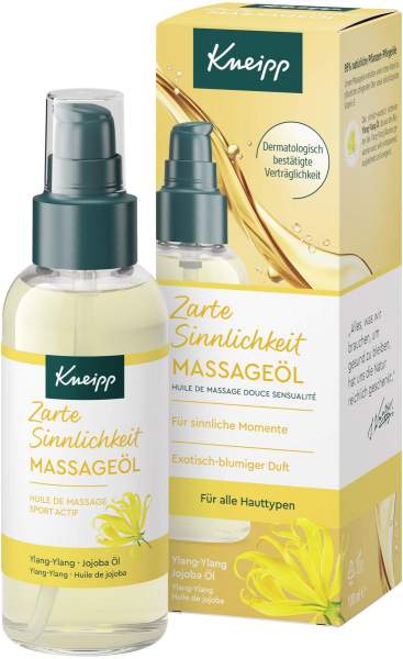 Kneipp Massageöl Zarte Sinnlichkeit 100 ml