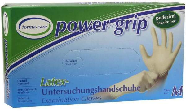 Forma Care Latex Power Grip 100 Handschuhe Gr.M