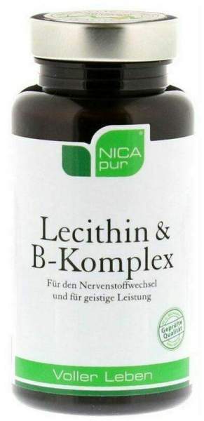Nicapur Lecithin B Komplex 60 Kapseln