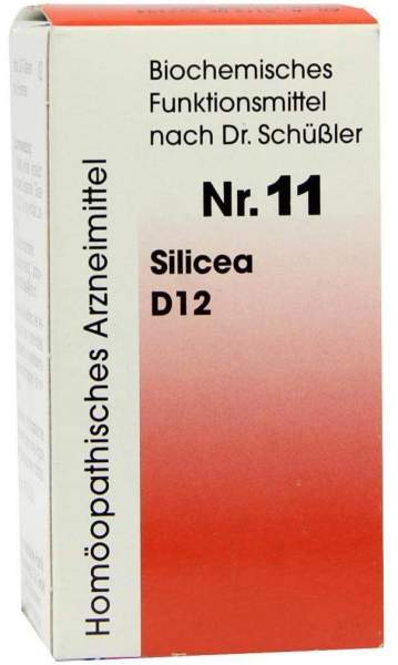 Biochemie 11 Silicea D 12 Tabletten