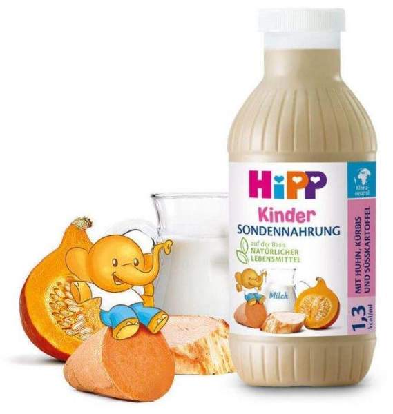 Hipp Sondennahrung Kürbis &amp; Karotte Ks.Hochkalorisch 12 X 500 ml