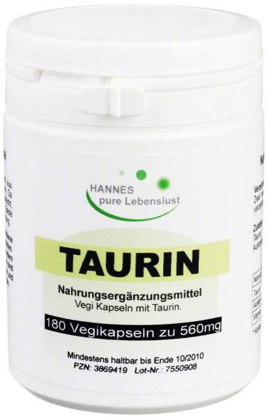 Taurin Vegi 180 Kapseln
