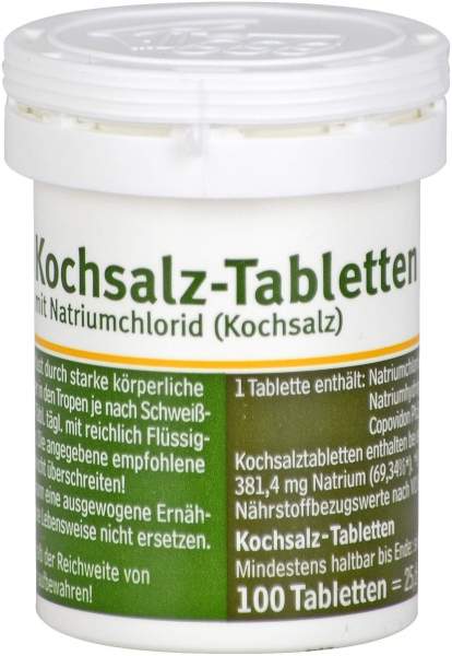 Kochsalztabletten 100 Stück
