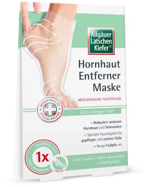 Allgäuer Latschenkiefer Hornhaut Entferner Maske cremig 1 Stück