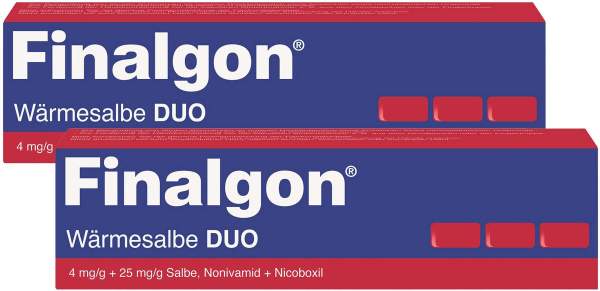 Finalgon Wärmesalbe Duo 4 mg je g + 25 mg je g 2 x 20 g Salbe