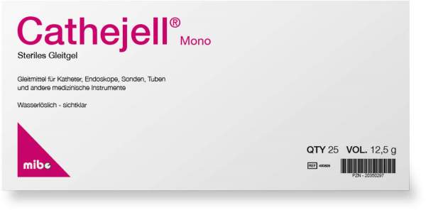 Cathejell Mono steriles Gleitgel ZHS 25 x 12,5 g
